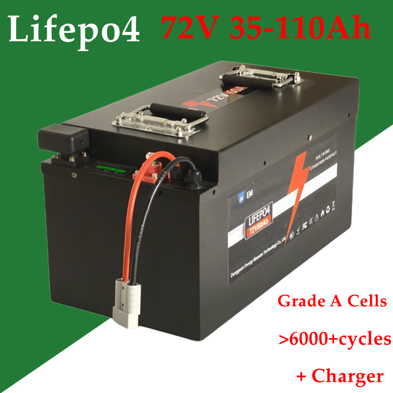 72V 35Ah Lithium Battery 40Ah  - 72V 60Ah Lifepo4 Battery Pack review and price