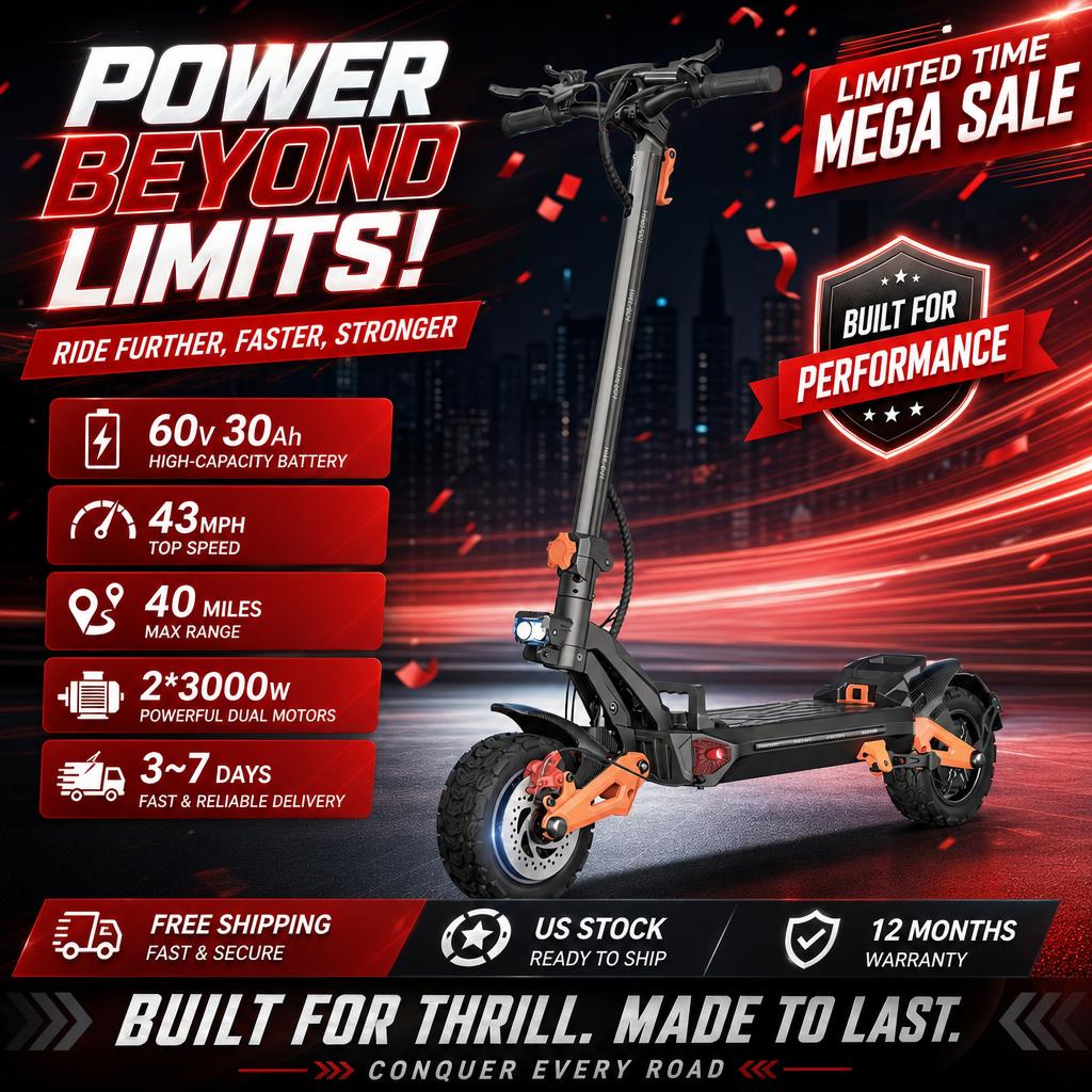 FREEBOY H9 Adult Electric Scoo - 60V 30Ah Electric Scooter Battery review and price