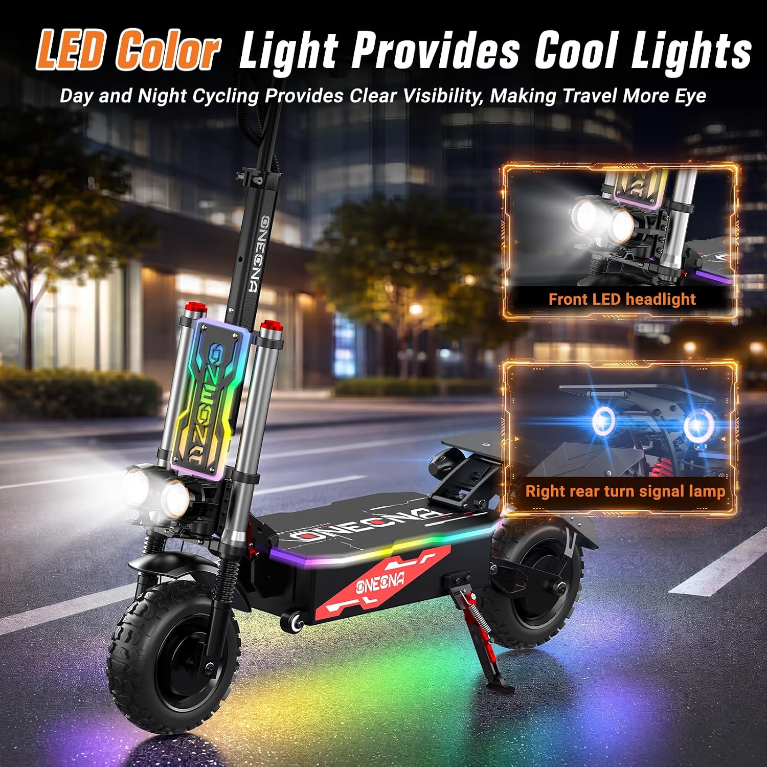 ONECNA NEW GT8PRO Adult Electr - 60V 5600W Dual Motor Electric Scooter review and price
